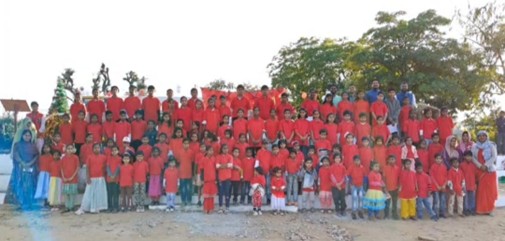DISTRIBUTION OF T-SHIRT (PROJECT UNIFORM)