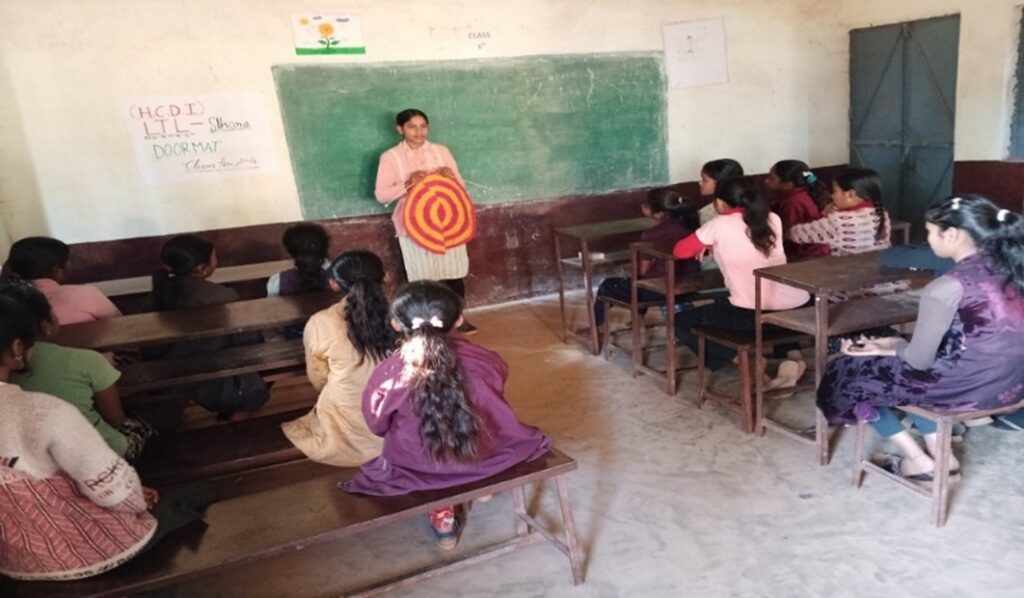 SKILL DEVELOPMENT – DOOR MAT MAKING